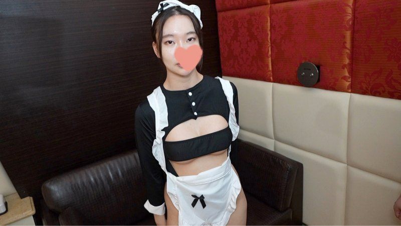 高身長G罩杯混血美女女僕的服侍性愛。冷酷臉蛋感受到美巨乳美女大量中出